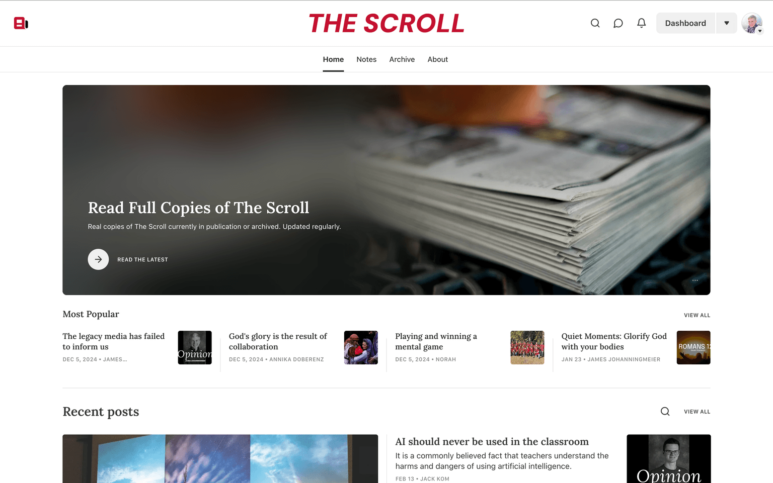The Scroll project image